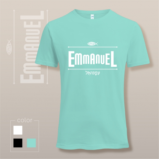 Emmanuel圓領短袖T恤