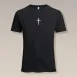 簡約十架圓領短袖T恤