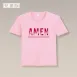 V領AMEN短袖T恤(童)