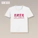 V領AMEN短袖T恤(童)