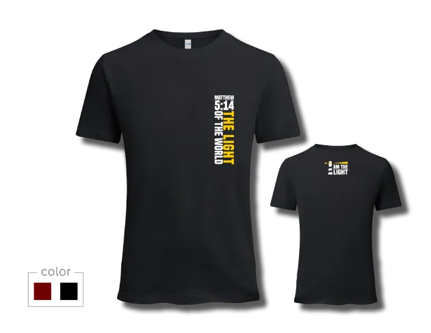 世界的光圓領短袖T恤