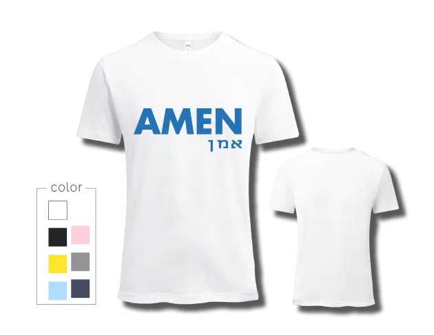 AMEN圓領短袖T恤