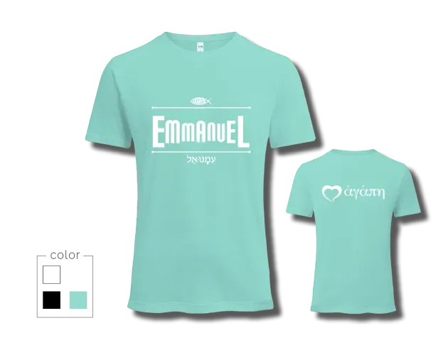 Emmanuel圓領短袖T恤