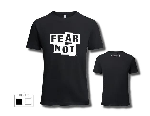 無懼圓領短袖T恤