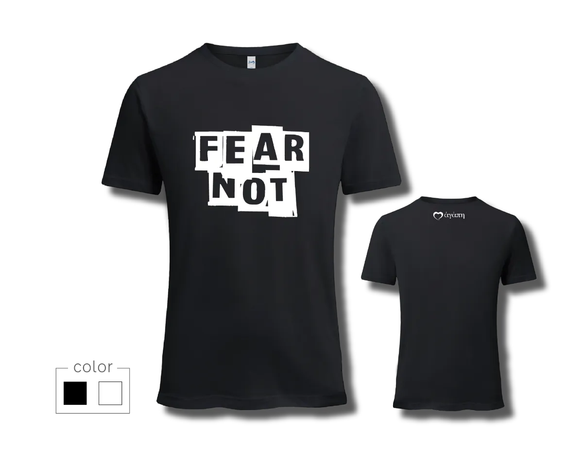 無懼圓領短袖T恤