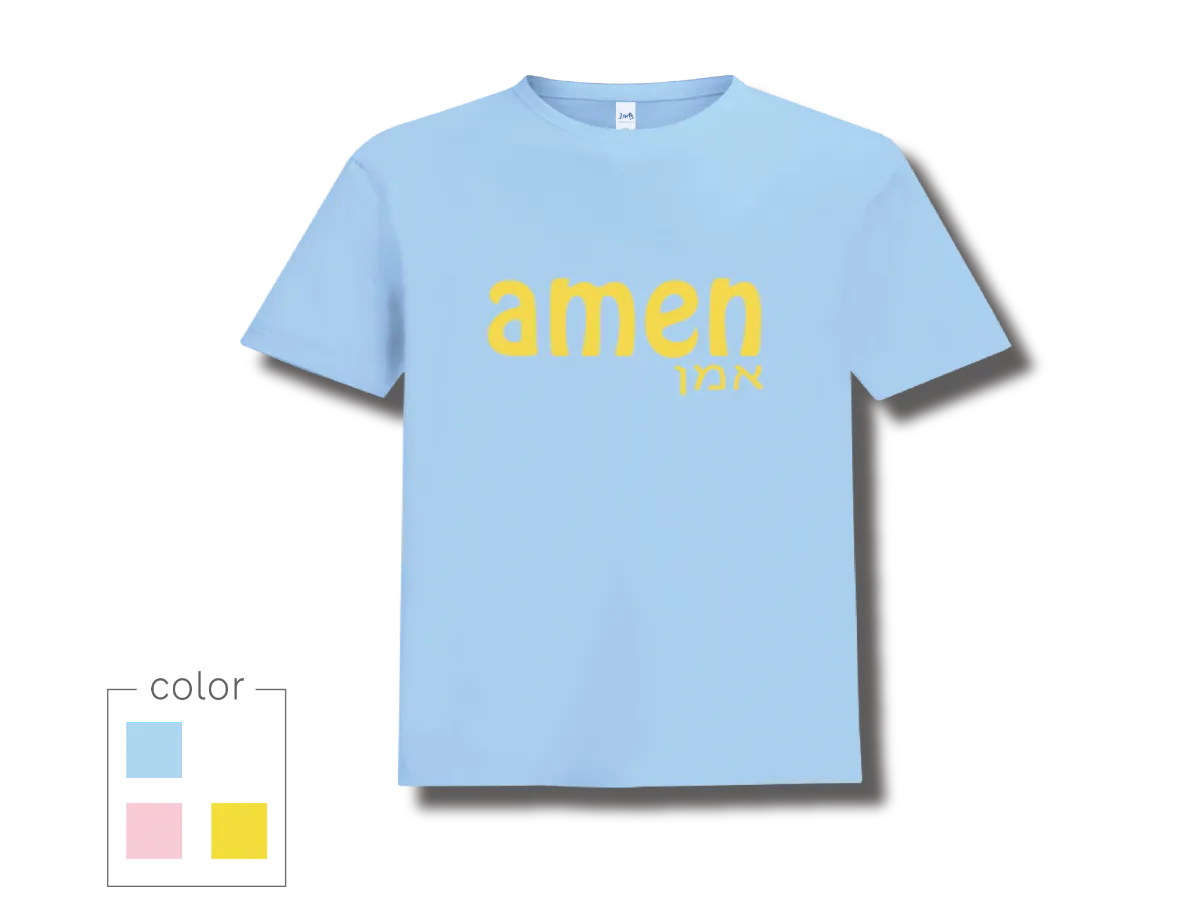 AMEN圓領短袖T恤(童)